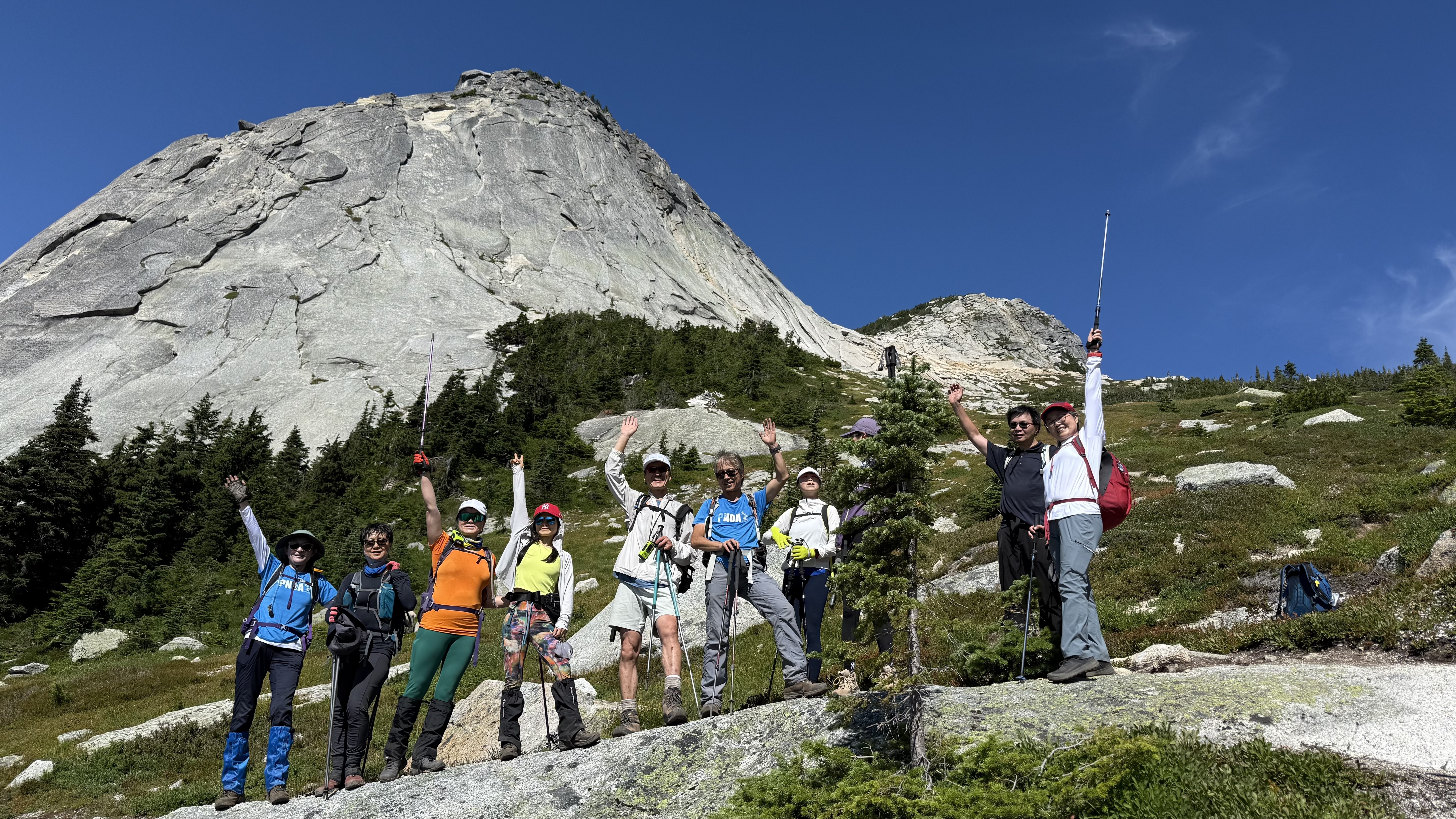 Group photo half way