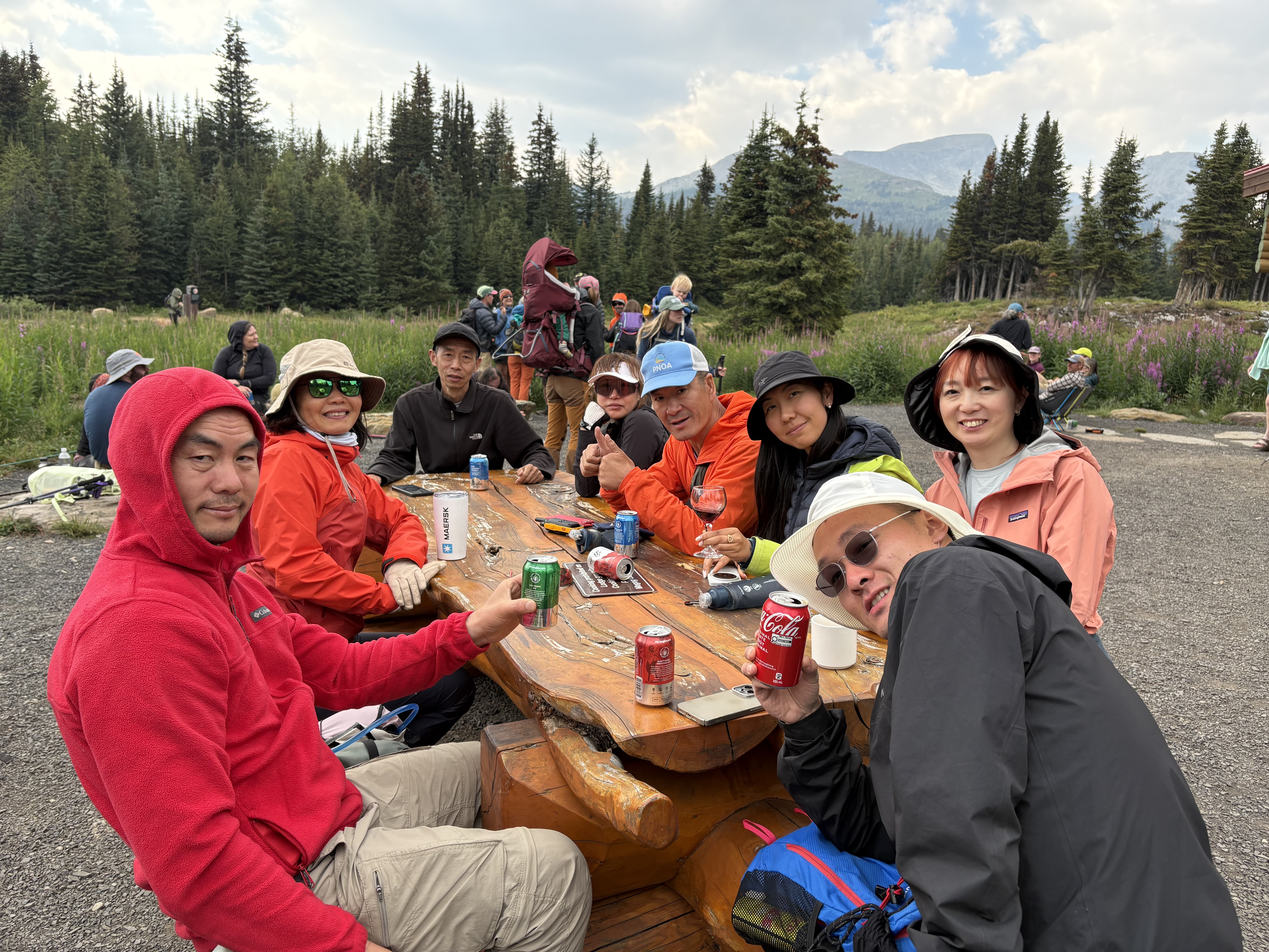 Jeffery back safely at Mt. Assiniboine Lodge