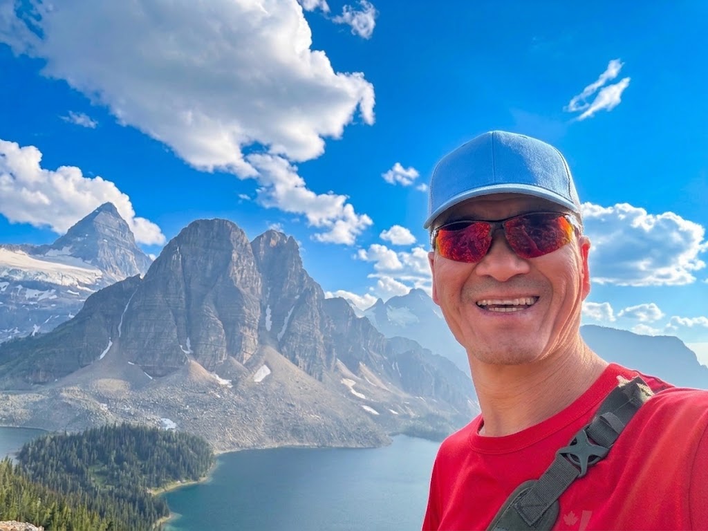 Patrick back from the Mount Assiniboine Expedition