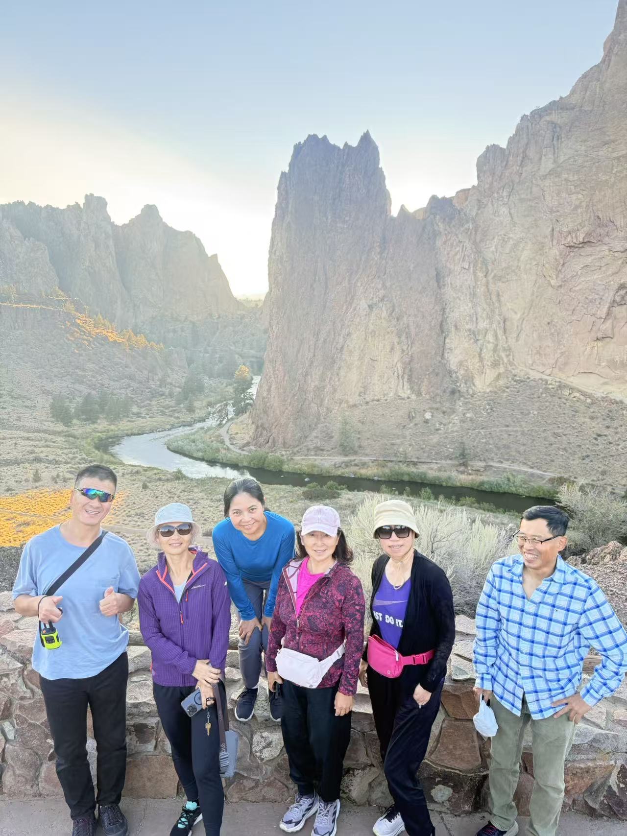 Group photo at Smith Rock
