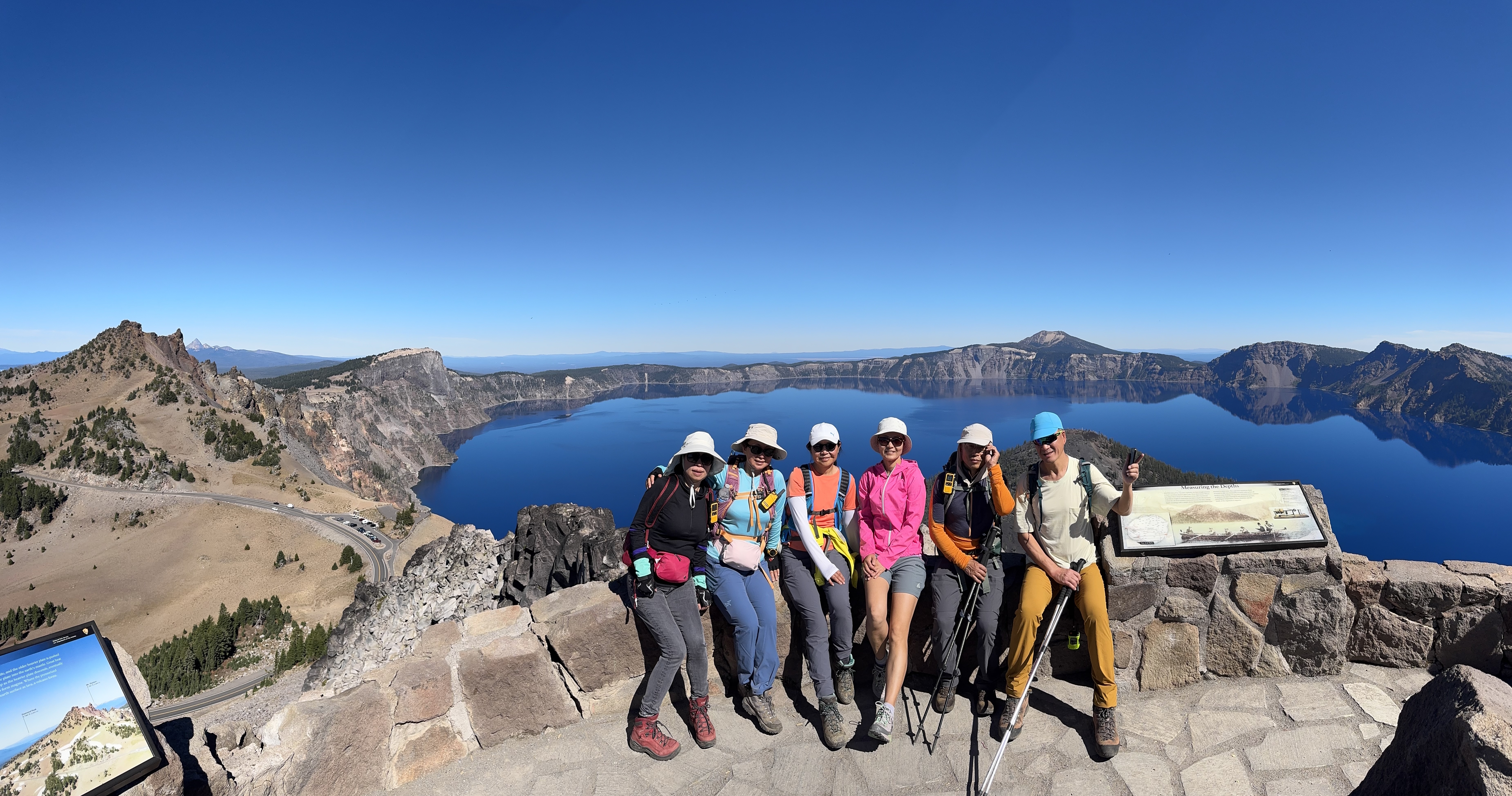 Group photo at Watchman Peak