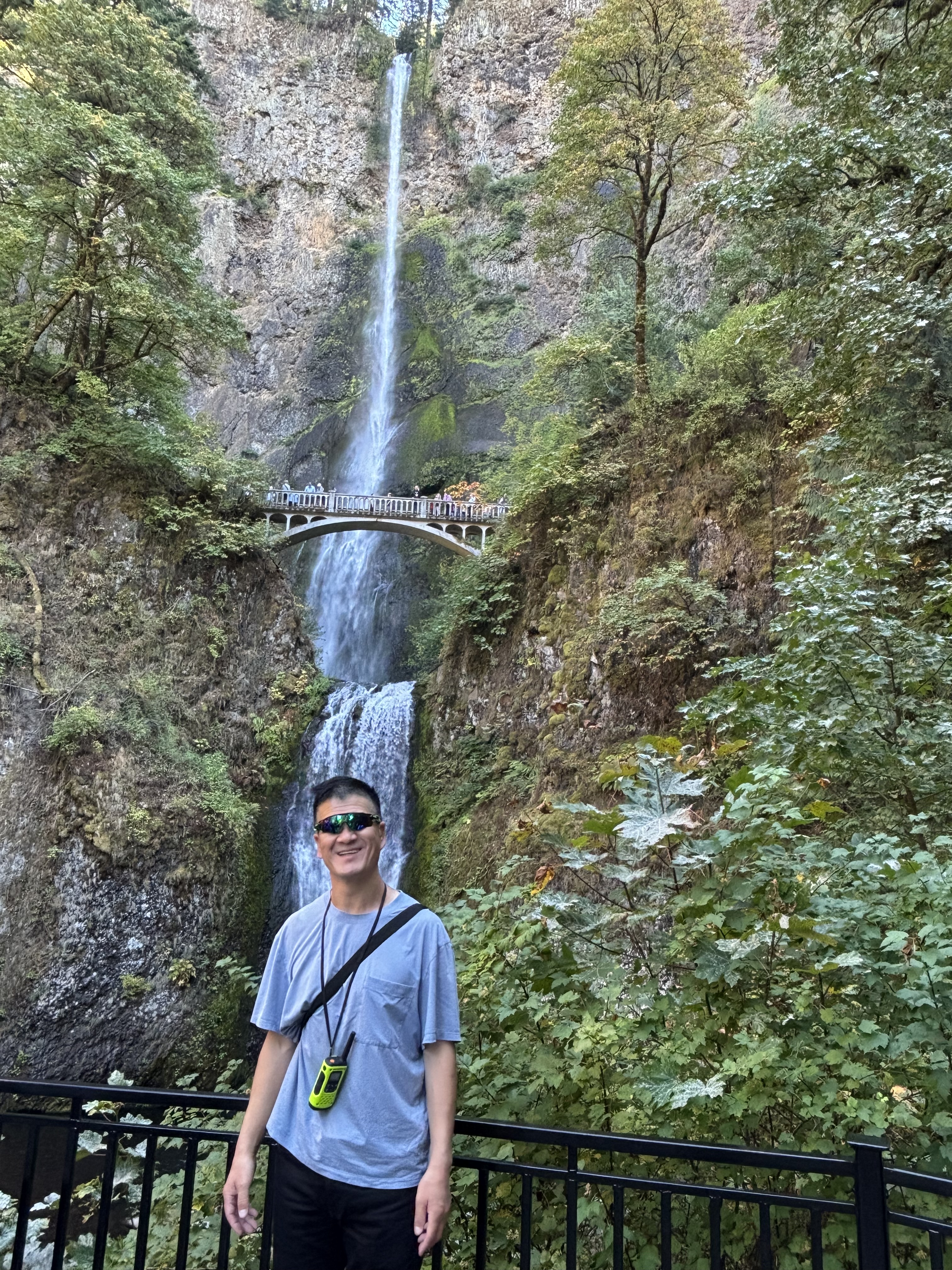 Group hiking along Annie Creek Canyon Trail