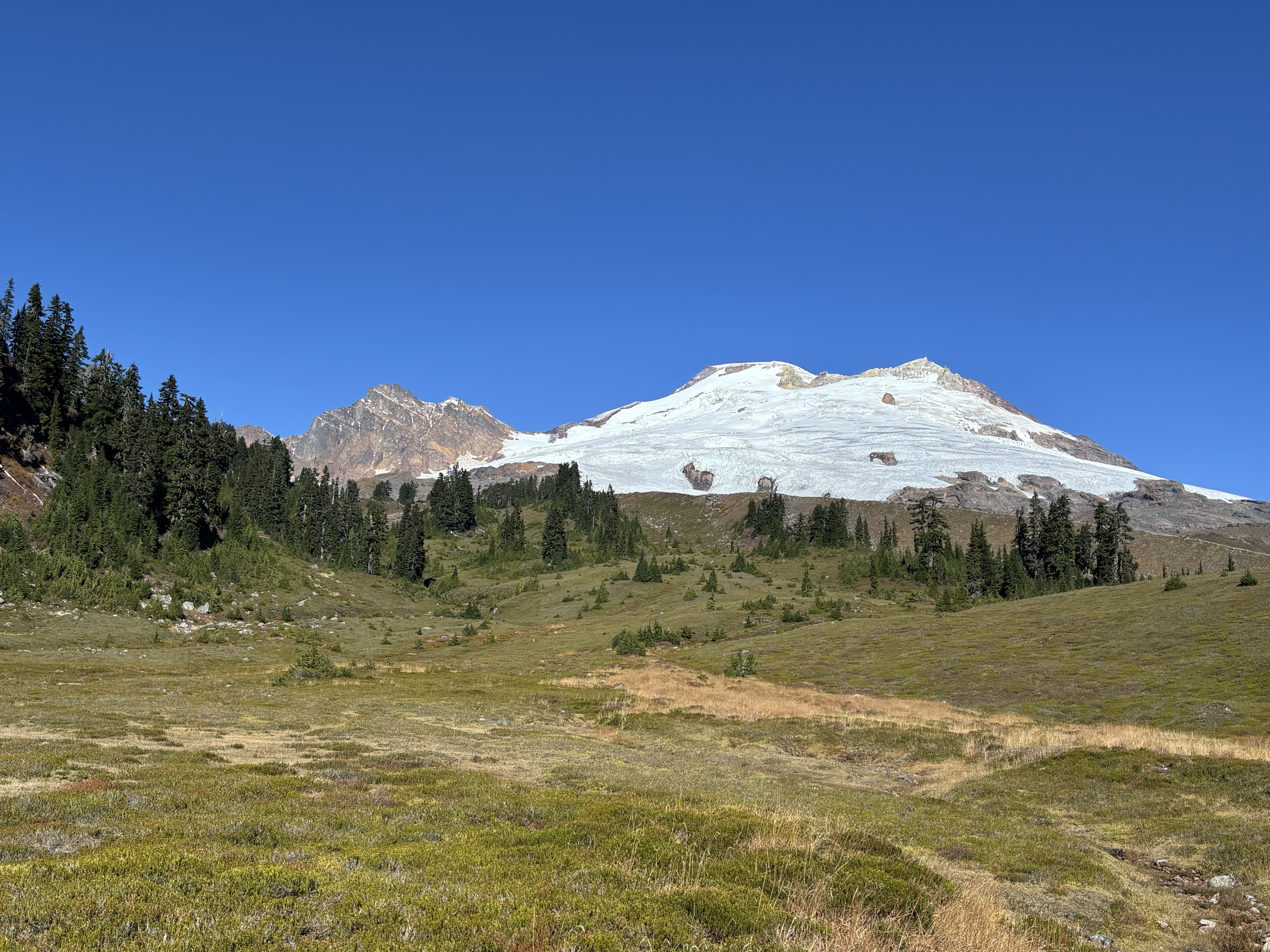 Colfax peak, Easton Glacier and Mount Baker