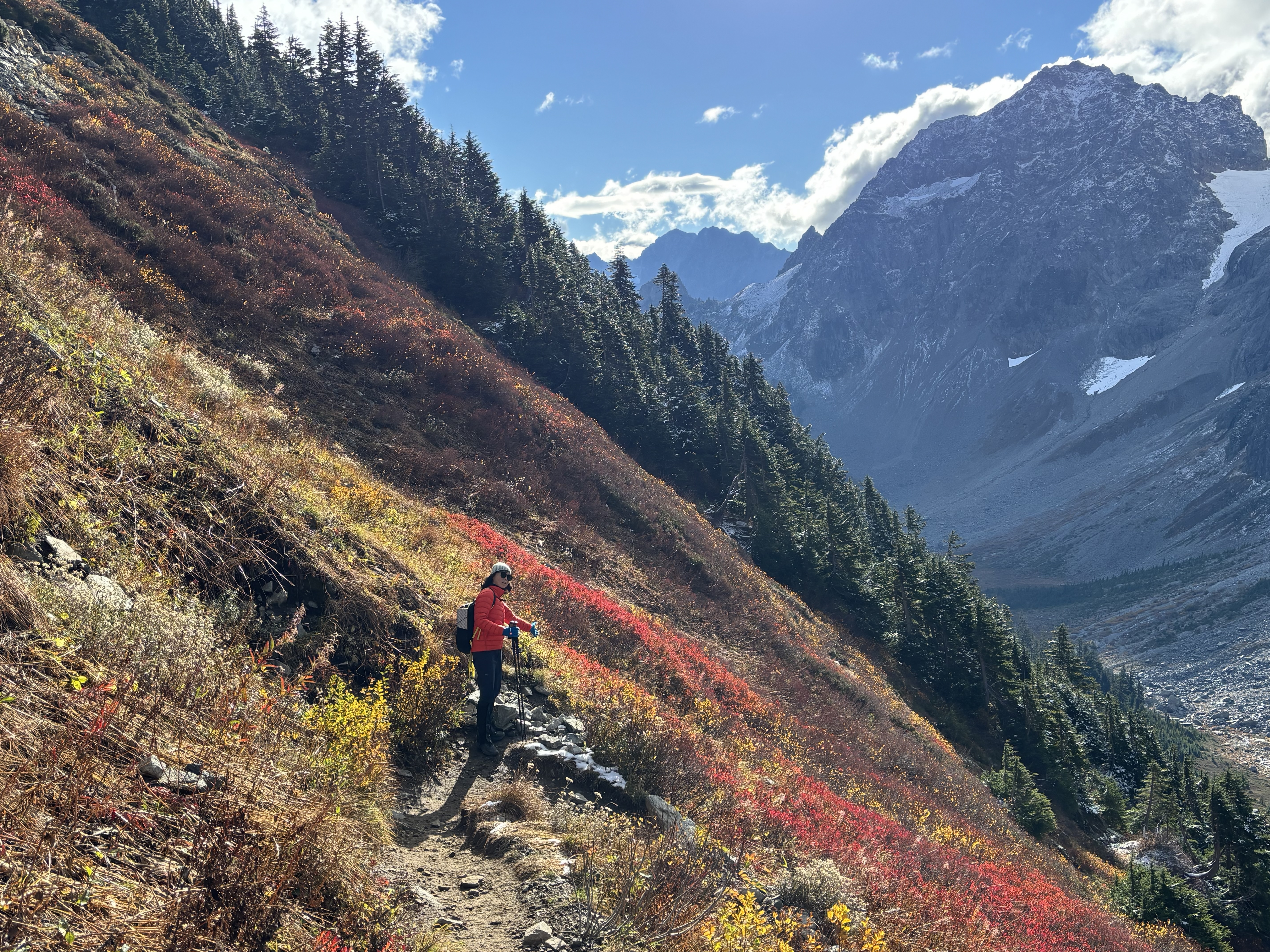 Patrick & Peter Singing on Cascade Pass