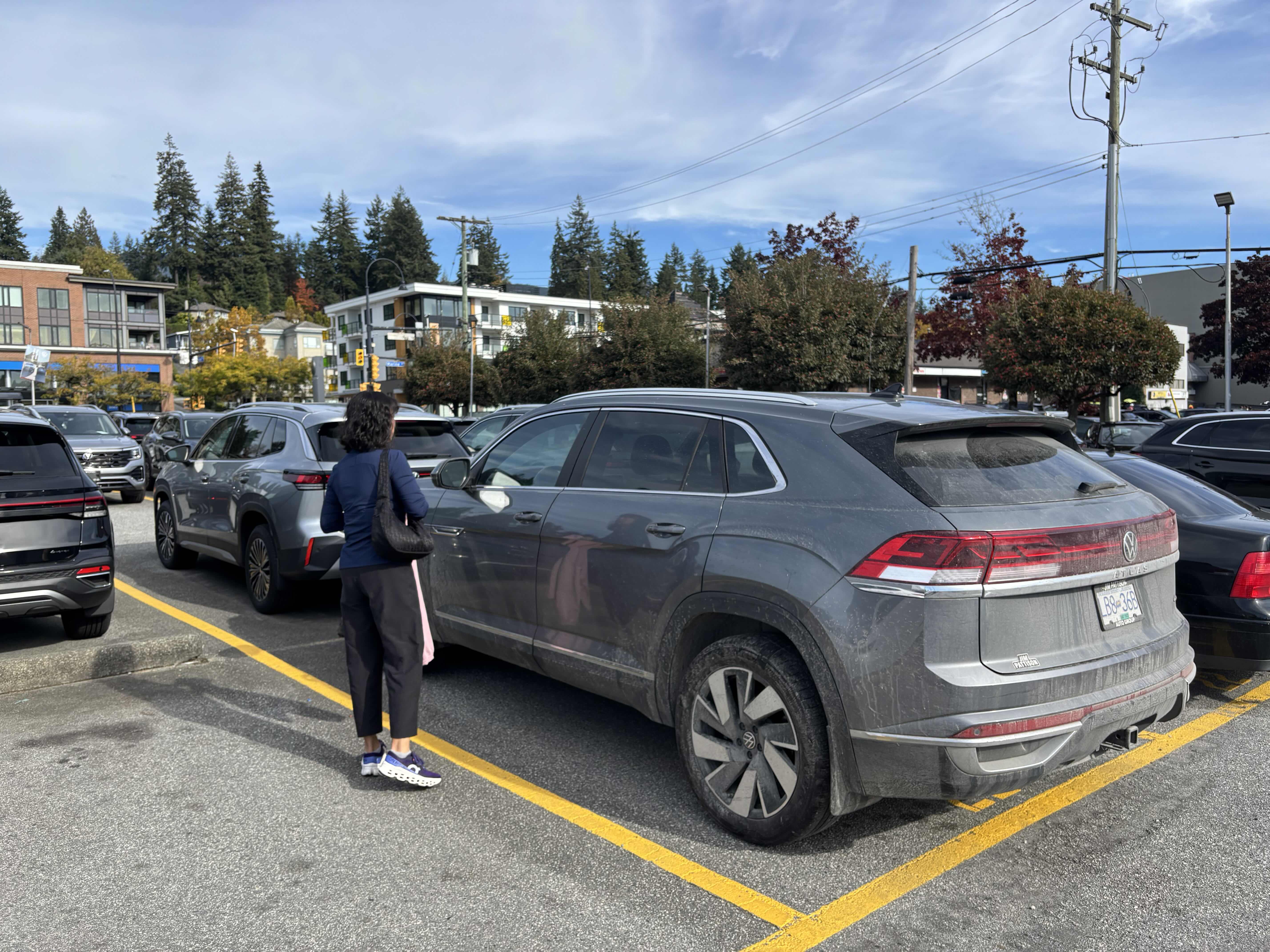 2024 Atlas Cross Sport recovered at Capilano Volkswagen on October 18